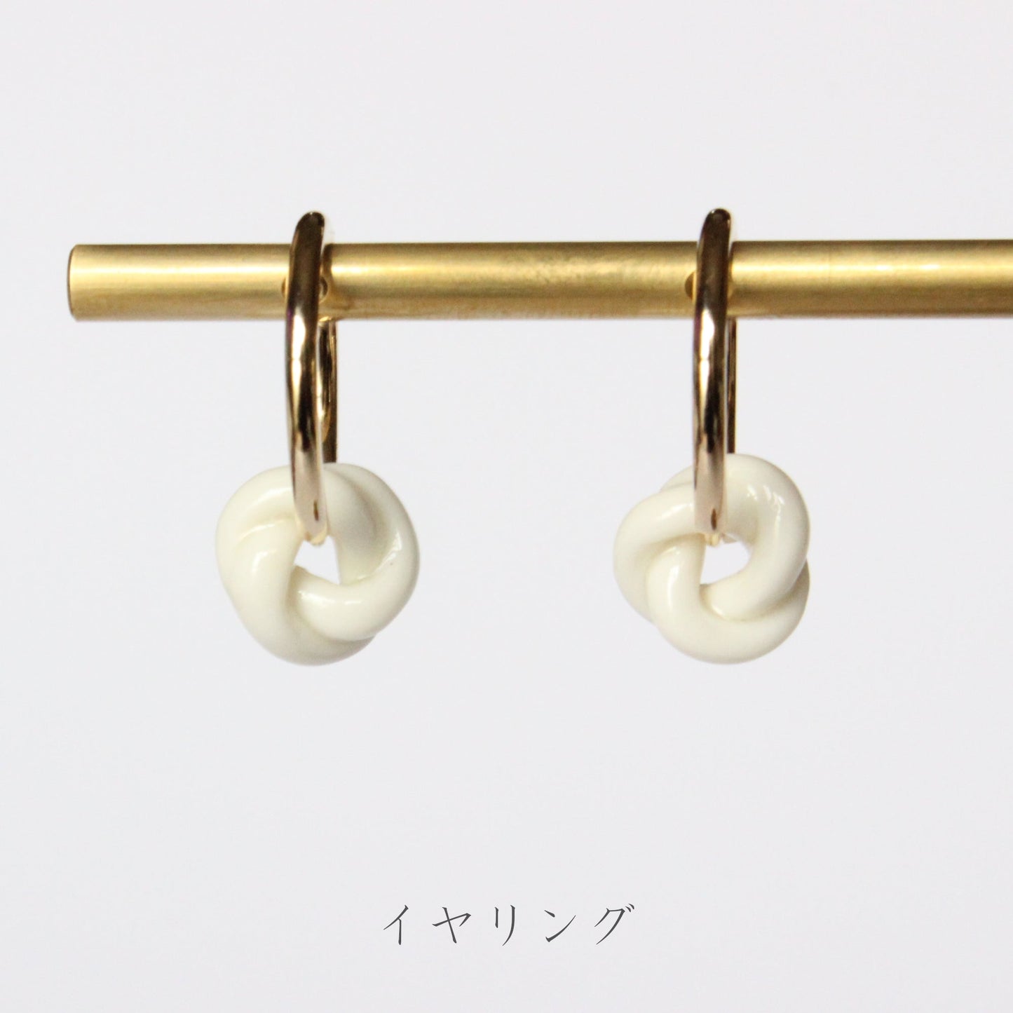 knots フープピアス S｜イヤリング選択可能