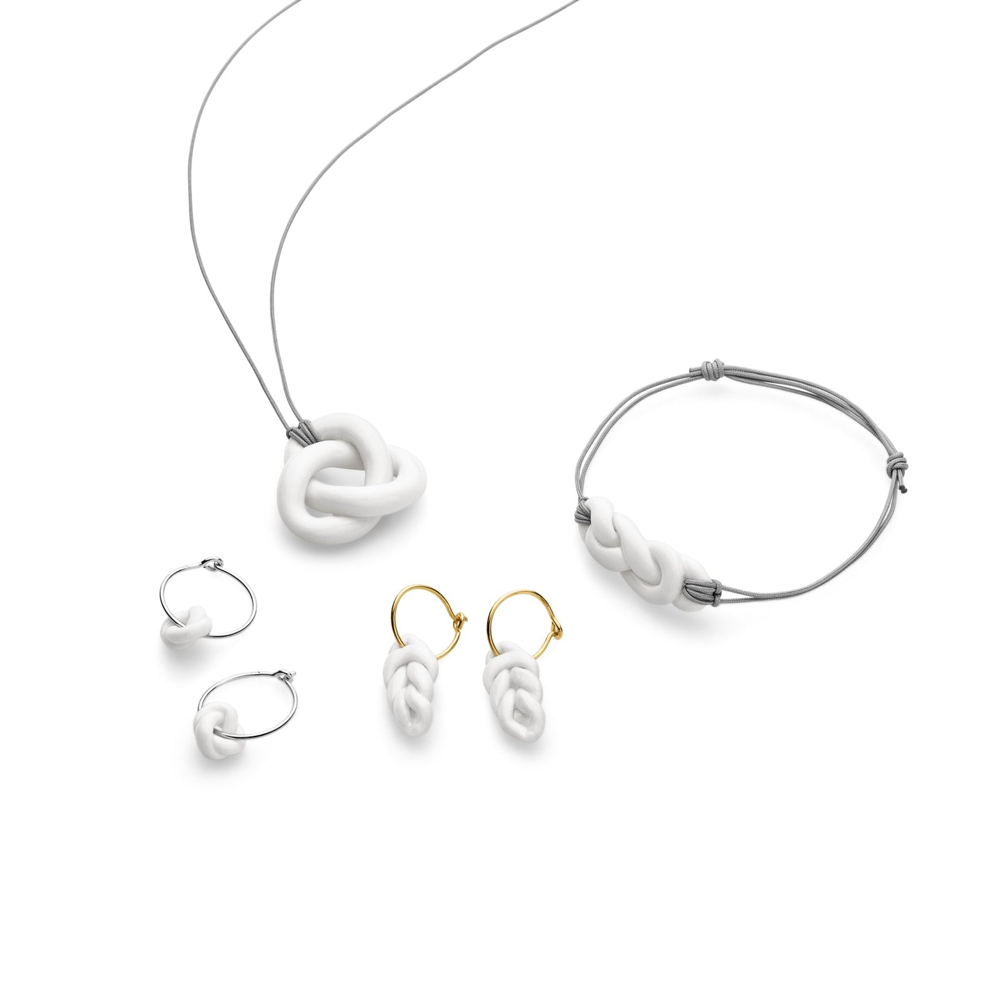 knots スタッドピアス|イヤリング選択可能