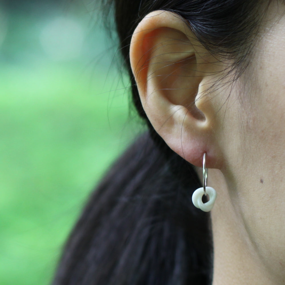 knots フープピアス S|イヤリング選択可能